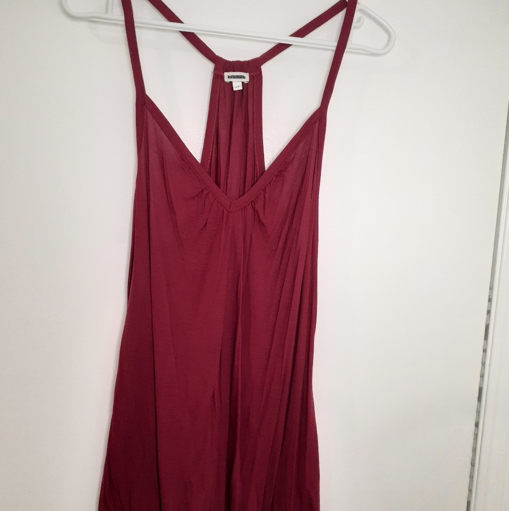 Large red, kismet, tank top